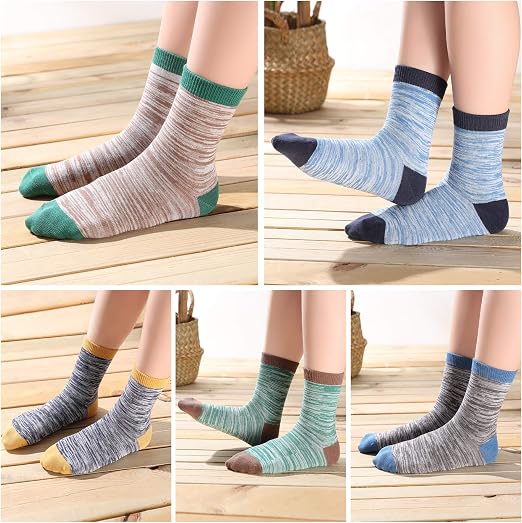 Kids Boys Crew Ankle Socks Cot - Cotton Crew Sock Pack recension och pris