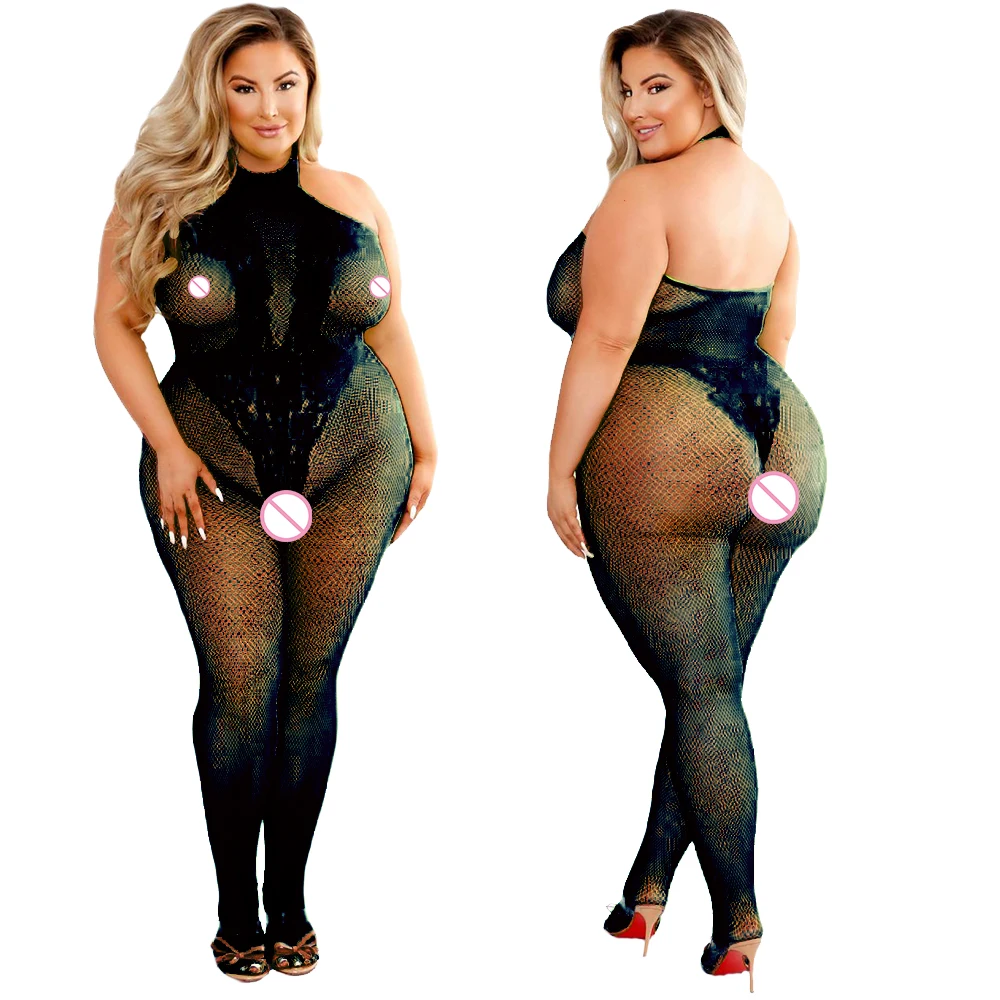 2024 Plus Size Bodystocking Ho - Fishnet Stocking Women recension och pris